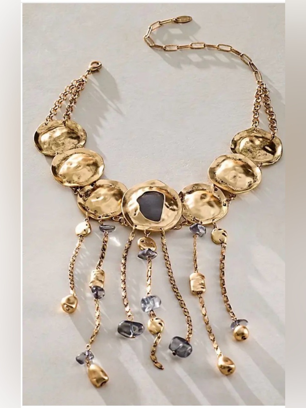 Free People Speak Up Statement Necklace NWT - Picture 2 of 5